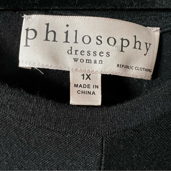 Philosophy Flowy Sleeveless Dress - Picture 2 of 3